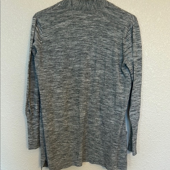 Sonoma Women's Gray Open Front Cardigan Sweater - Picture 5 of 8